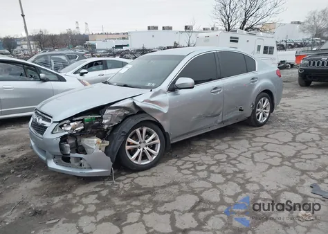 2014 Subaru Legacy 2.5I Premium z USA, uszkodzony, nr VIN 4S3BMBC69E3012503